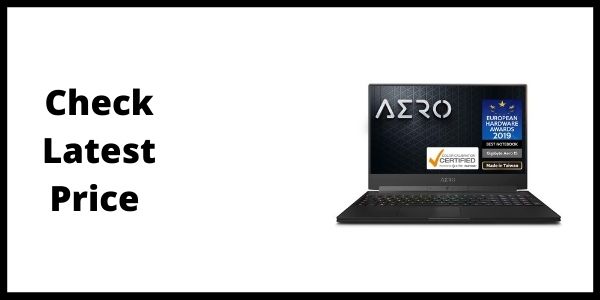 Gigabyte AERO 15-X9-RT5W Thin+Light Performance Laptop